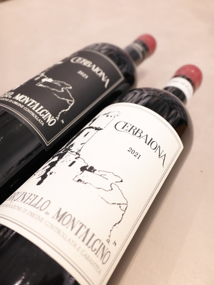 Cerbaiona, Brunello 2021 &amp; Rosso 2023 FORSALG