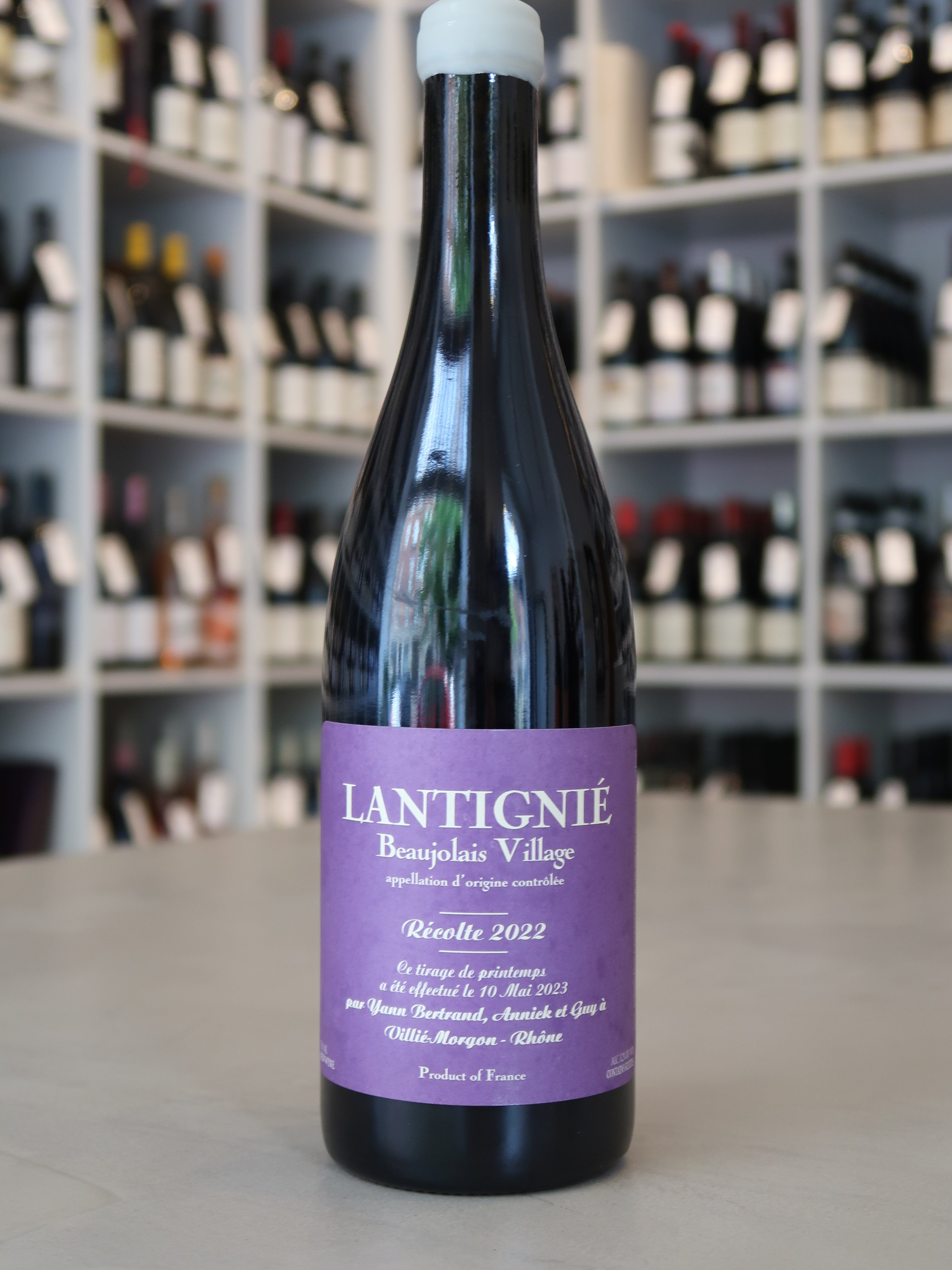 Yann Bertrand, Beaujolais Lantigniè 2022