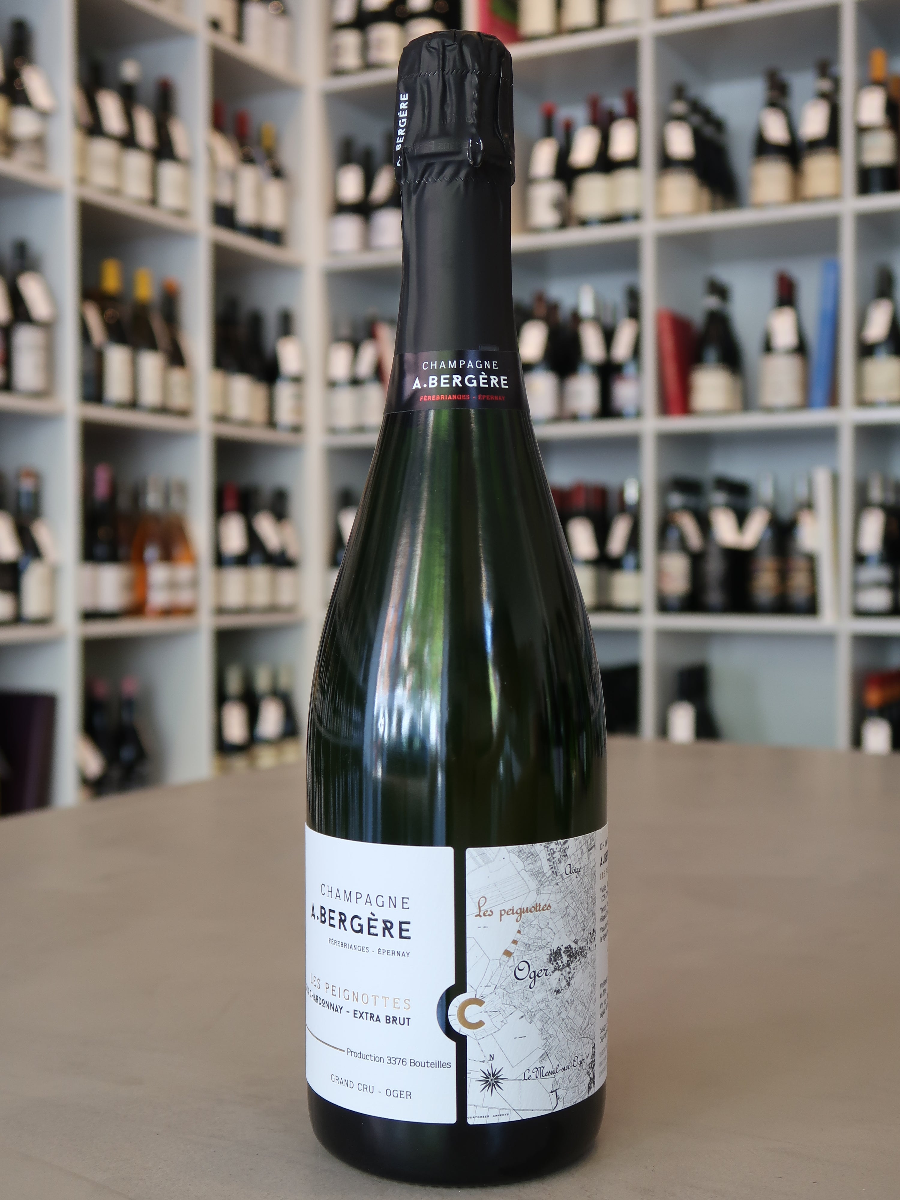 A. Bergère, Les Peignottes, Blanc de Blancs Grand Cru Oger, Extra Brut 2017