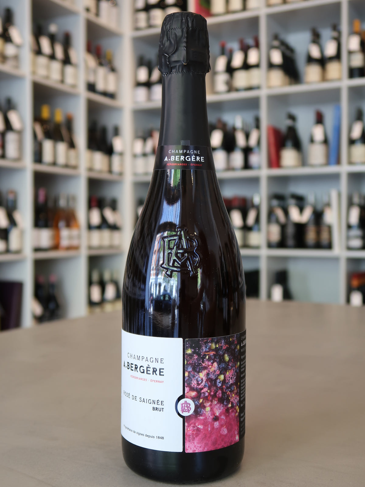 Domaine A. Bergere, Rose de Saignee Brut