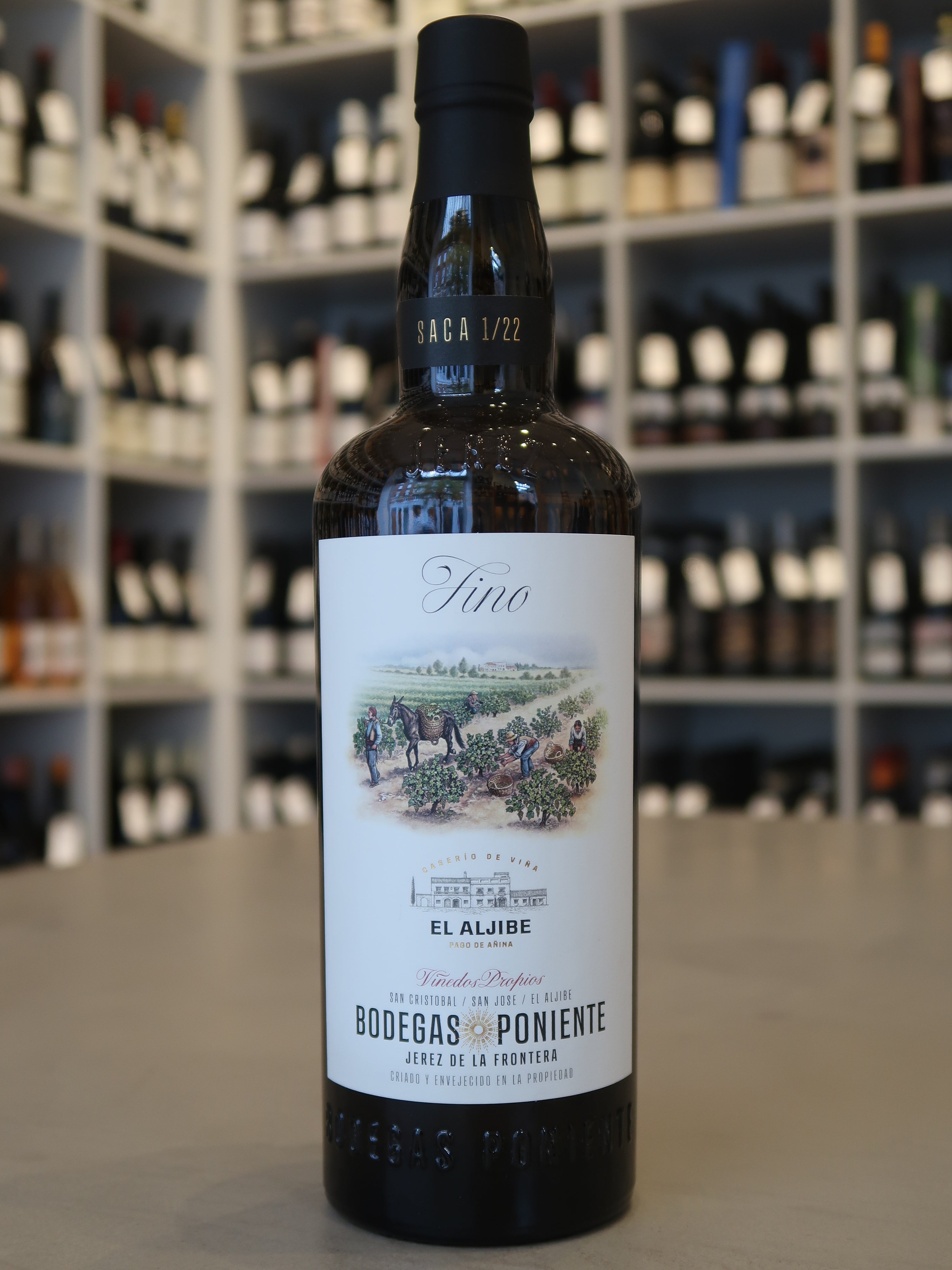 Bodegas Poniente, El Aljibe, Fino, Saca 1/22