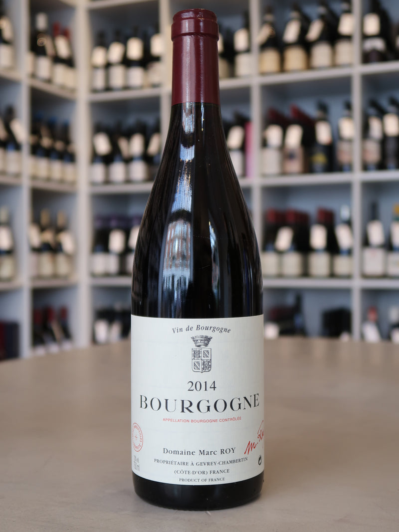 Marc Roy, Bourgogne Rouge 2014