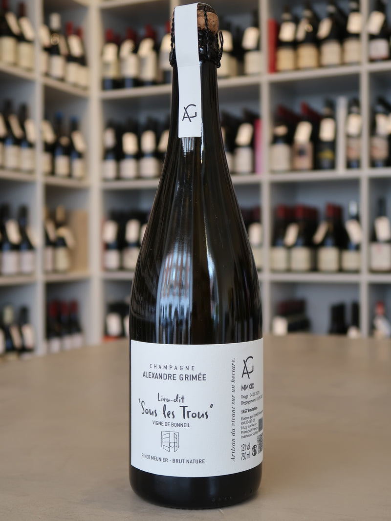 Alexandre Grimée, Sous Les Trous, Blanc de Noirs 2019