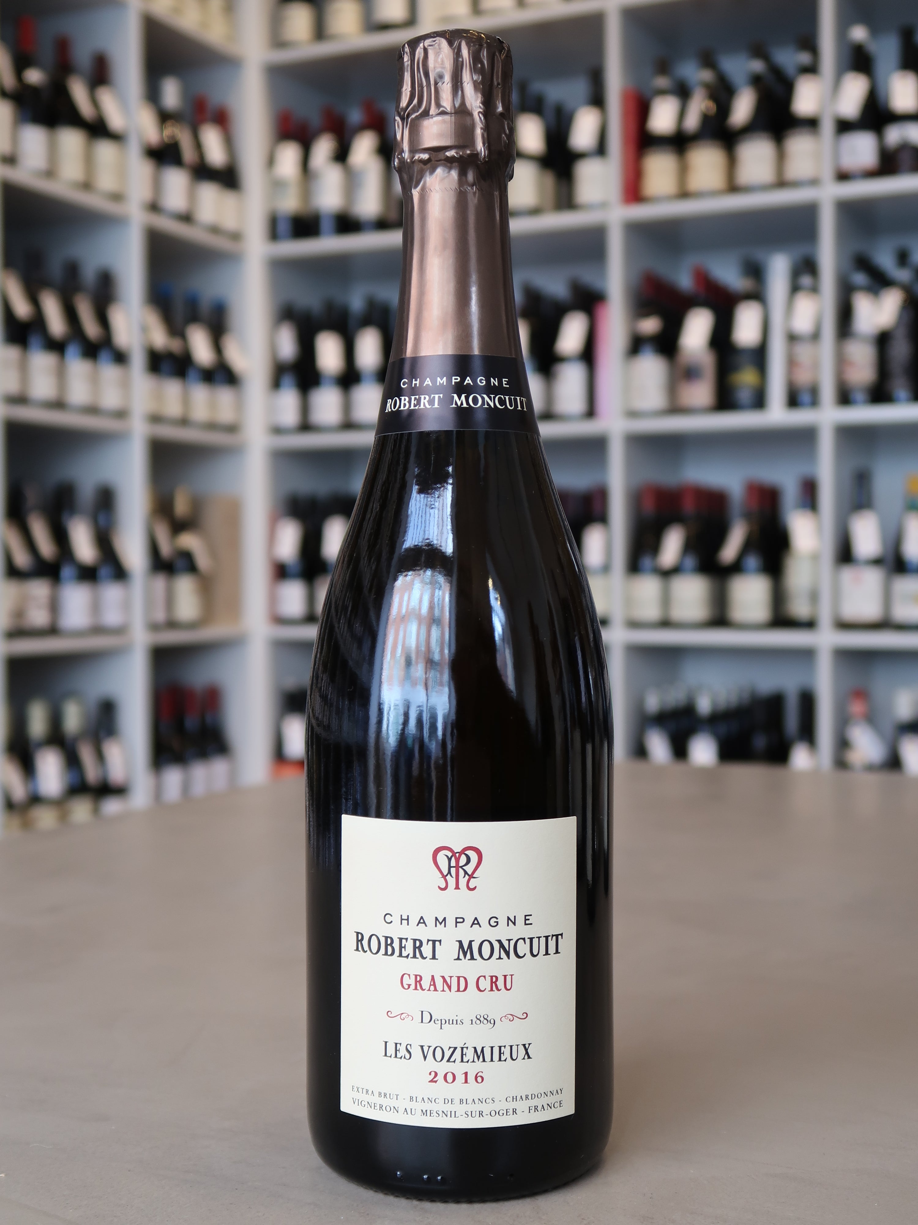 Robert Moncuit, Les Vozémieux, Grand Cru, Extra Brut 2016