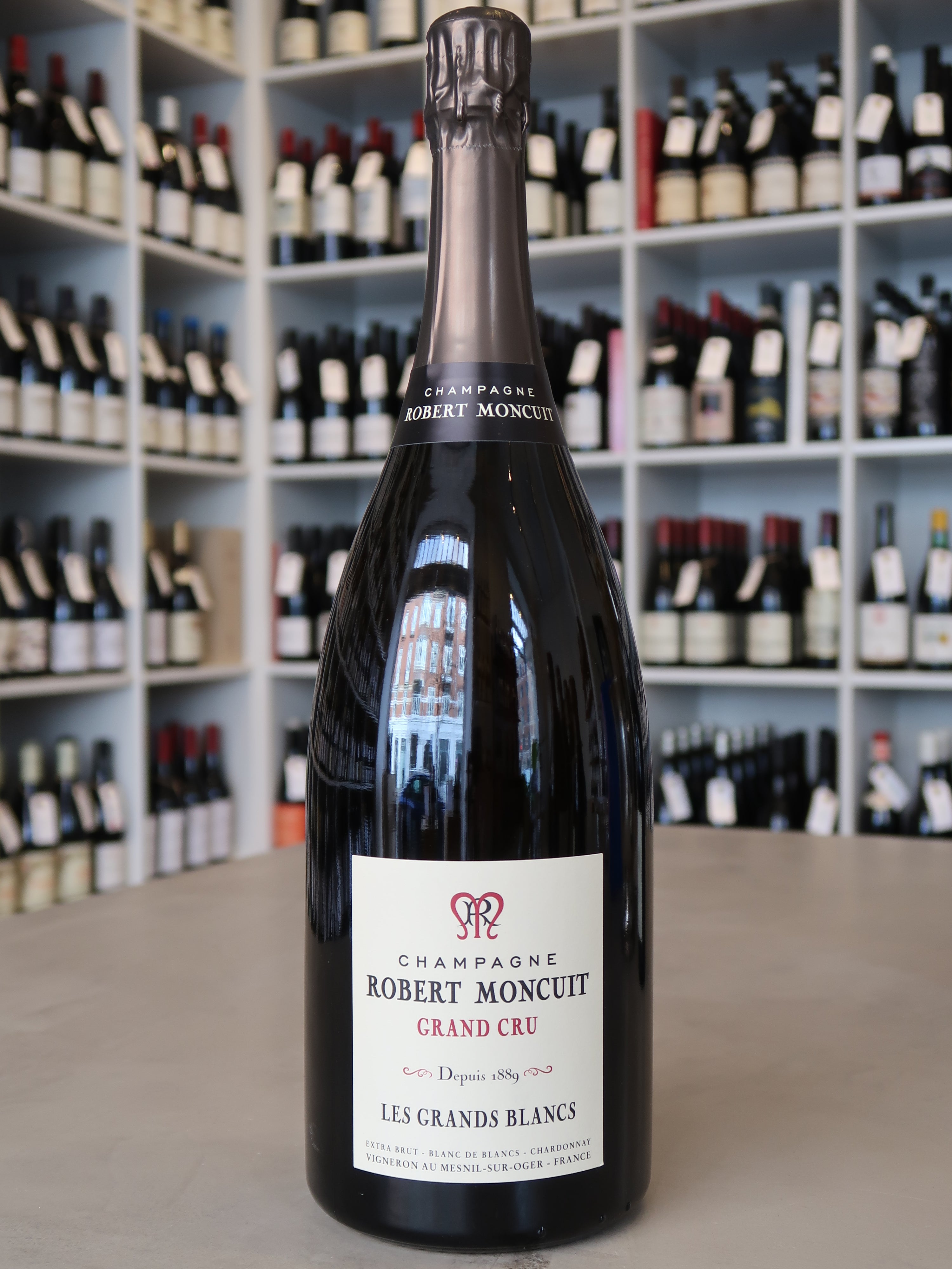 Robert Moncuit, Les Grands Blancs, Grand Cru, Extra Brut Magnum