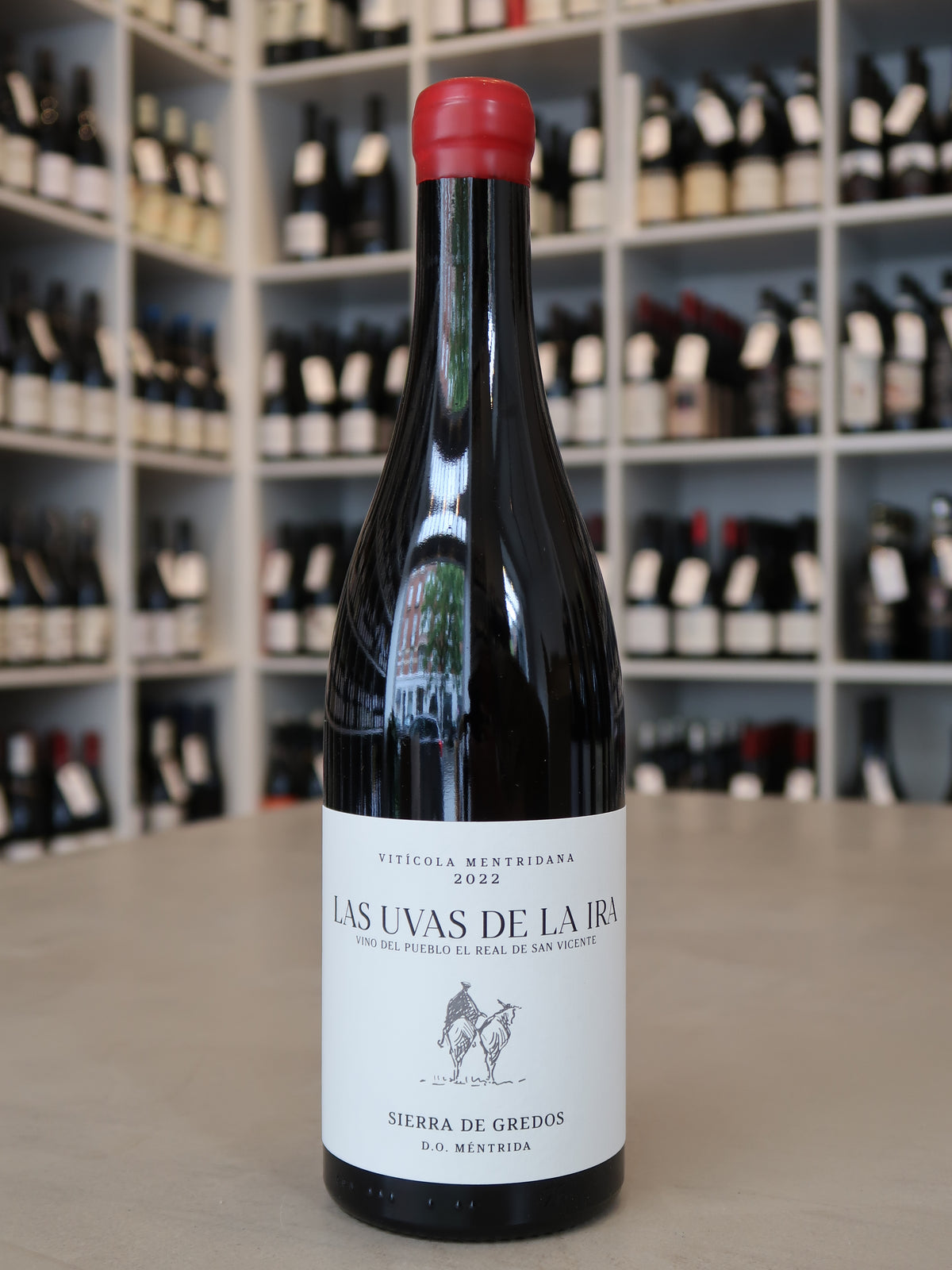 Viticola Mentridana, Las Uvas de la Ira 2022 (soiled label)