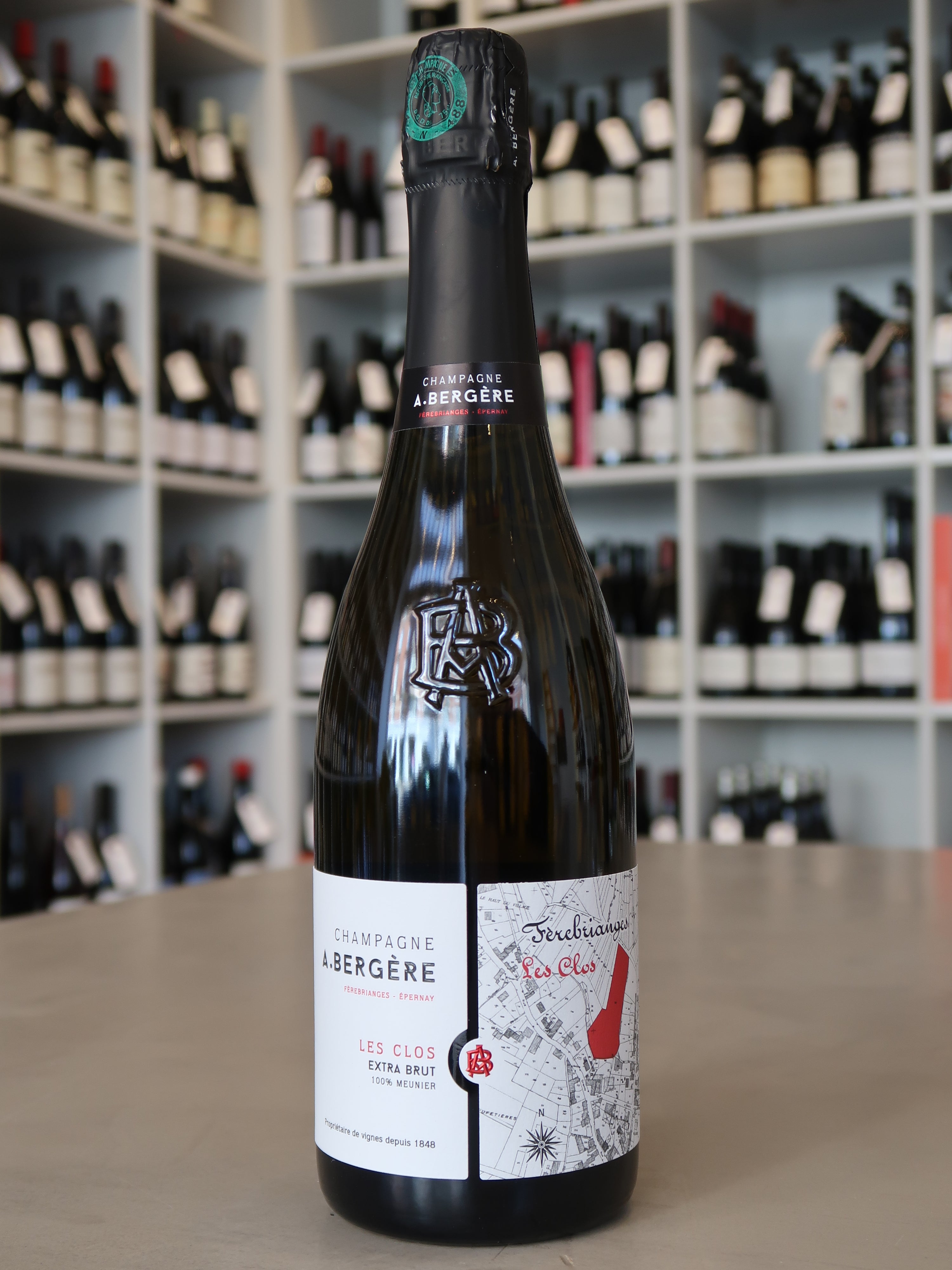 A. Bergère, Les Clos, Blanc de Noir, Fèrebrianges, Extra Brut 2020