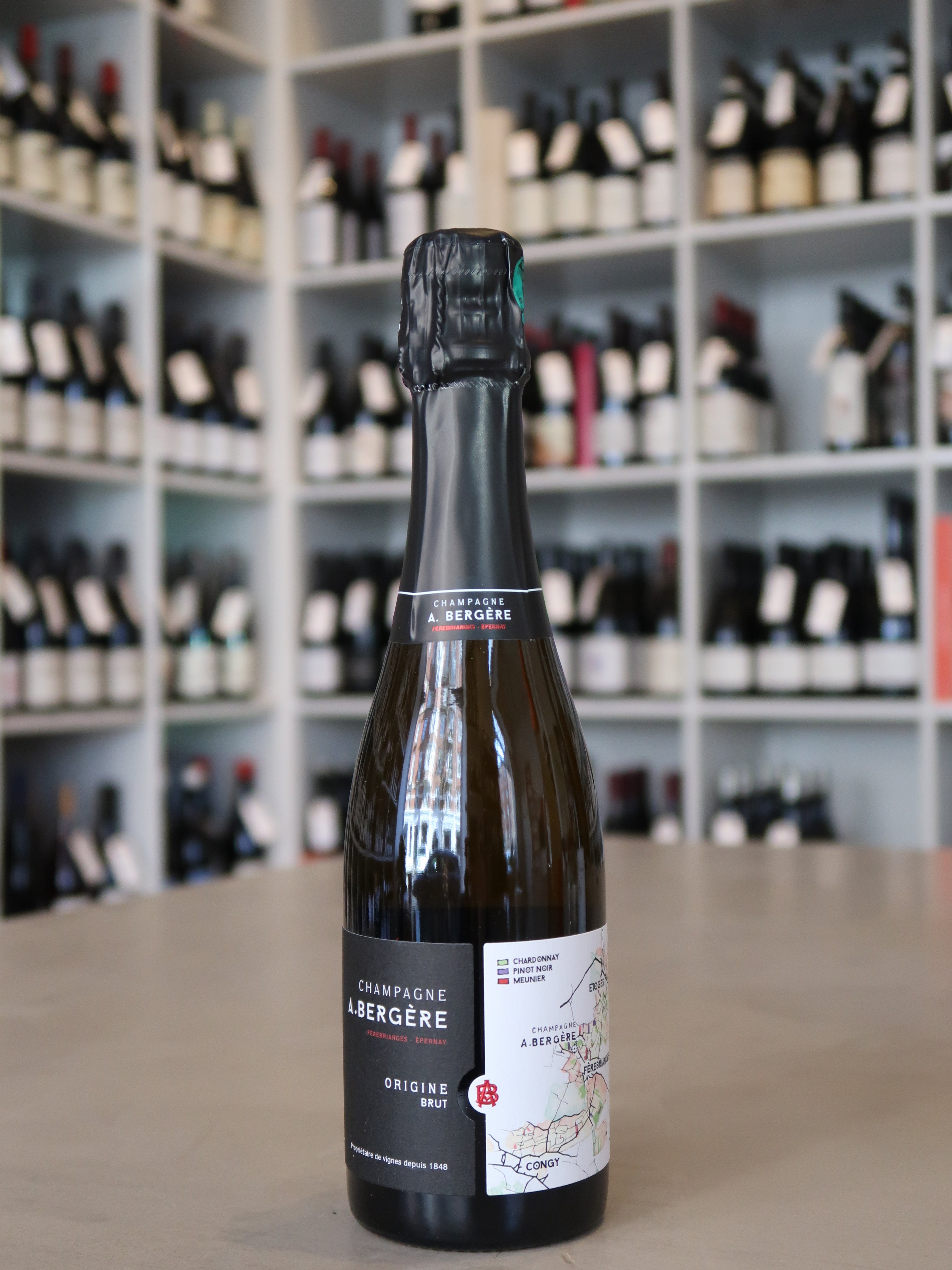 A. Bergère, Brut Origine 1/2 flaske