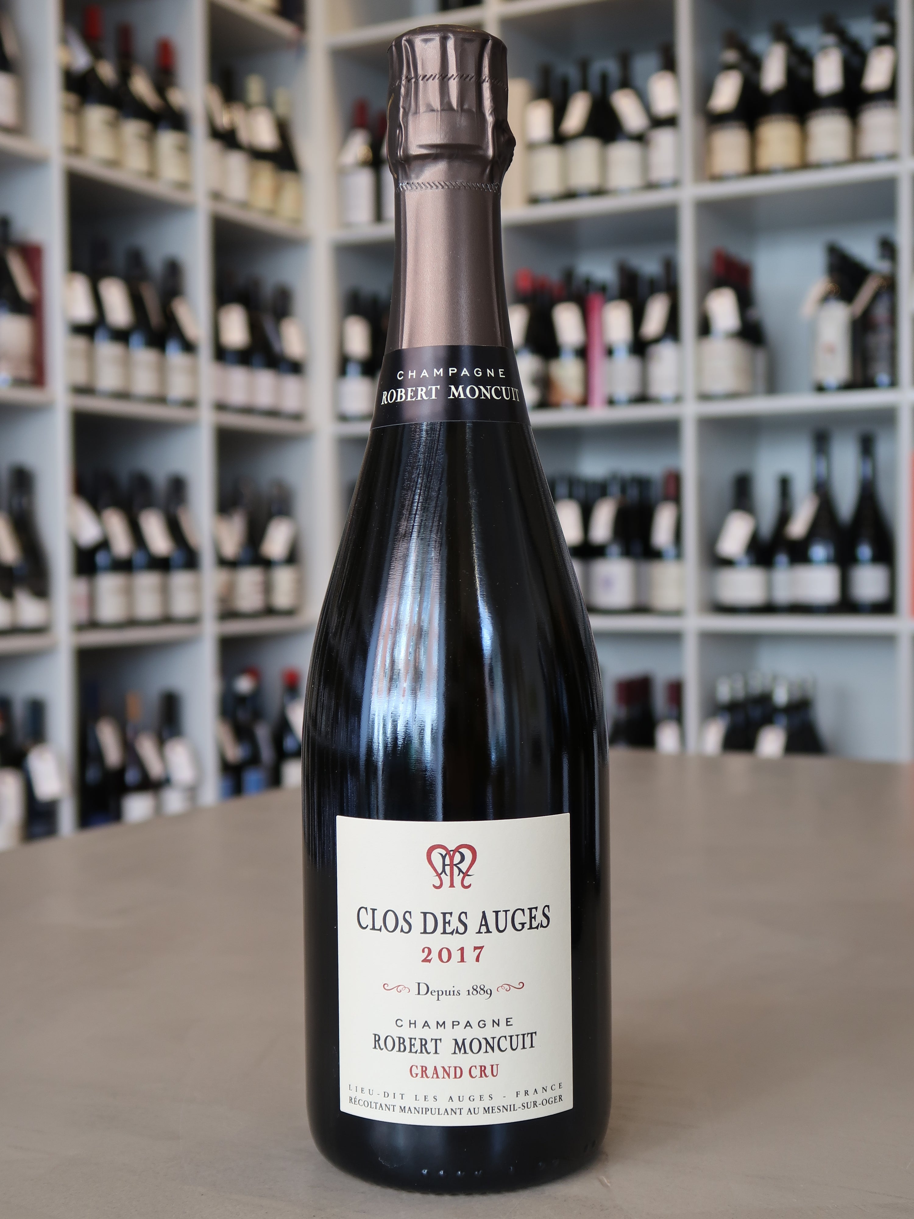 Robert Moncuit, Clos des Auges, Grand Cru, Brut Nature 2017