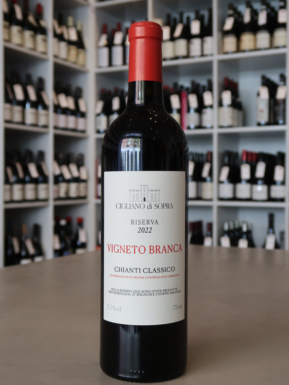 Cigliano di Sopra, Vigneto Branca Chianti Classico Riserva 2022