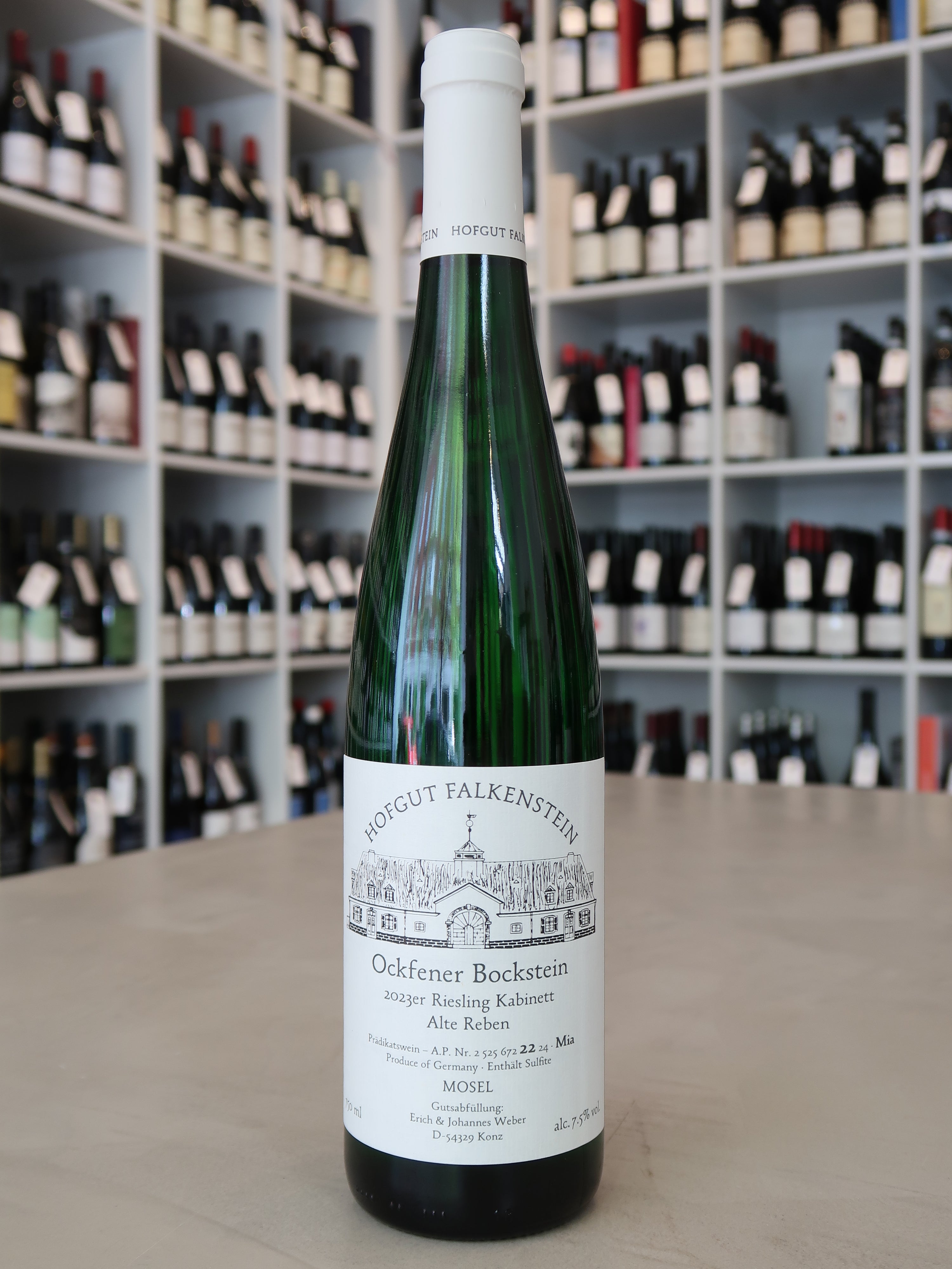 Hofgut Falkenstein, Riesling Kabinett Alte Reben, Ockfener Bockstein, 2023 (AP 22)