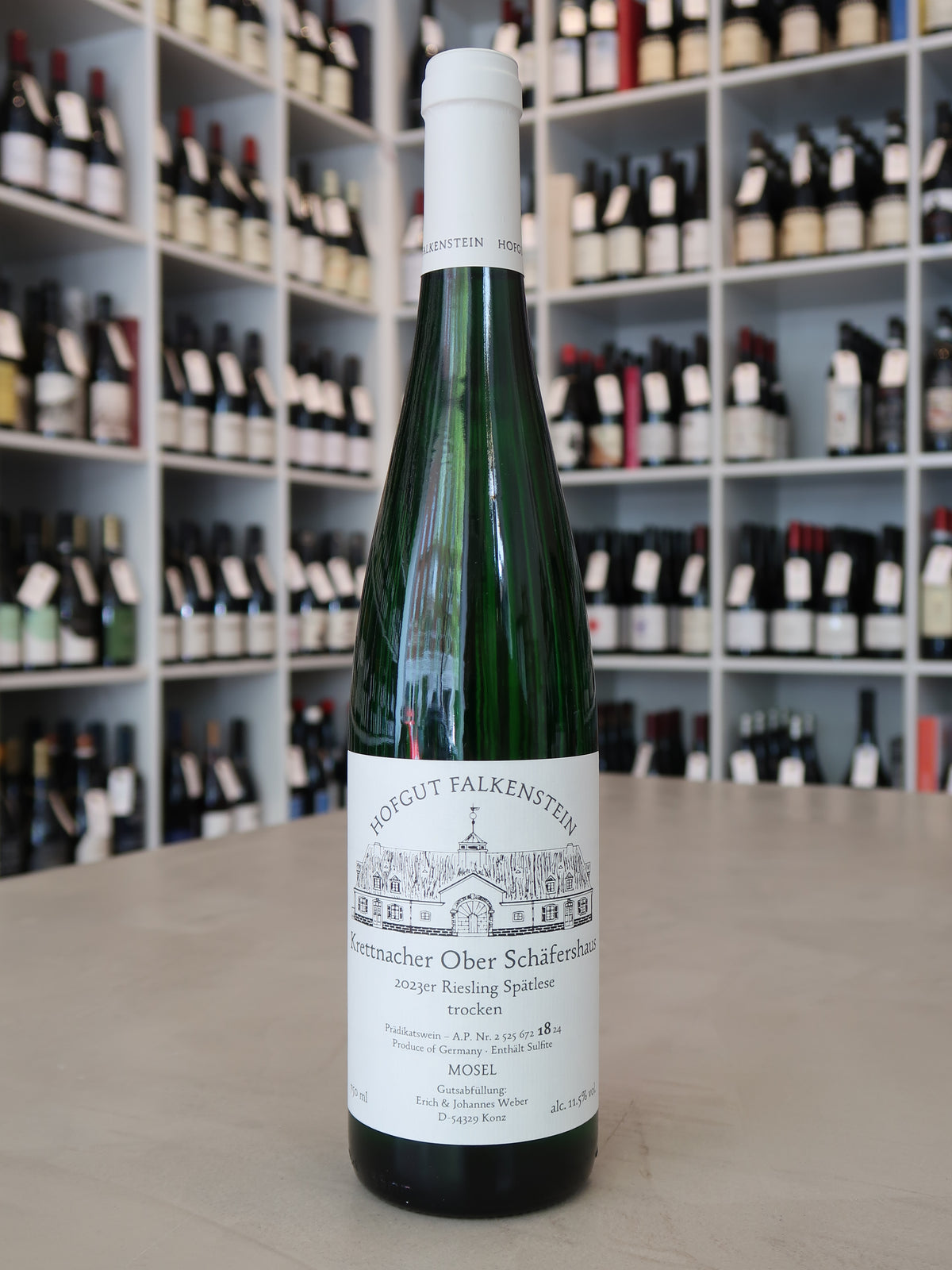 Hofgut Falkenstein, Riesling Spatlese Trocken Krettnacher Ober Schafershaus (AP 18) 2023