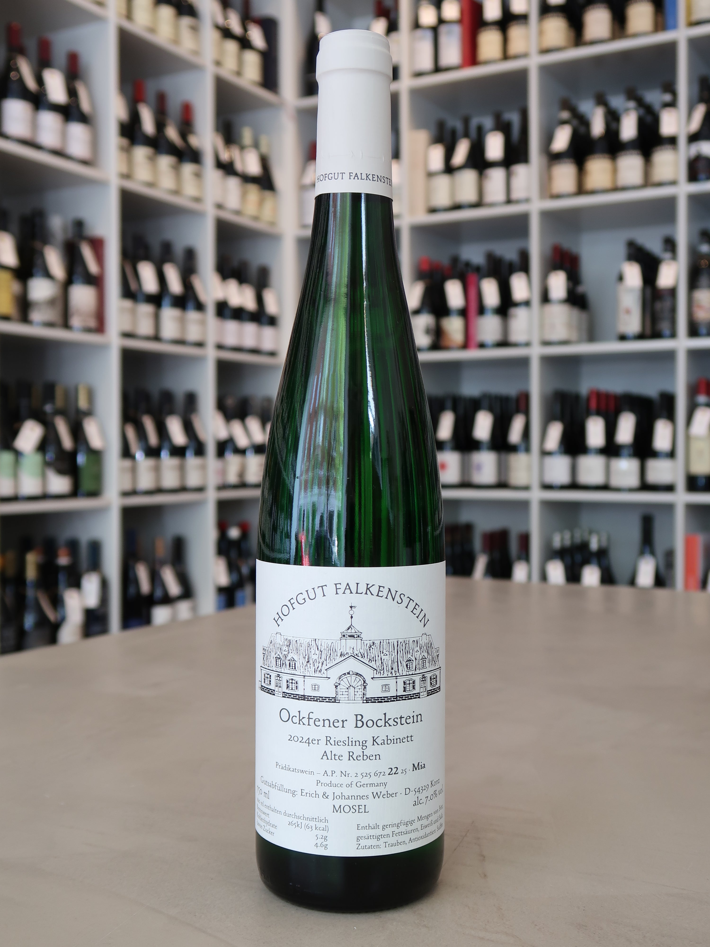 Hofgut Falkenstein, Riesling Kabinett Alte Reben, Ockfener Bockstein, 2024 (AP 22)