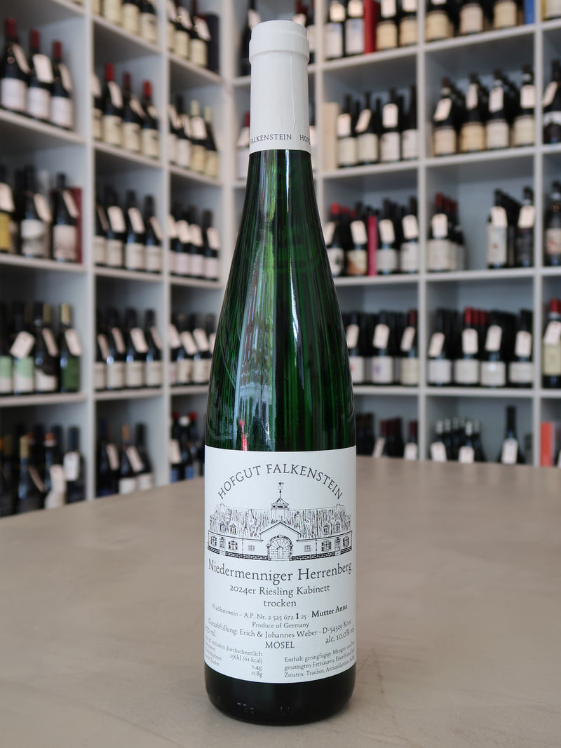 Hofgut Falkenstein, Riesling Kabinett Trocken, Niedermenniger Herrenberg, 2024 (AP 1)