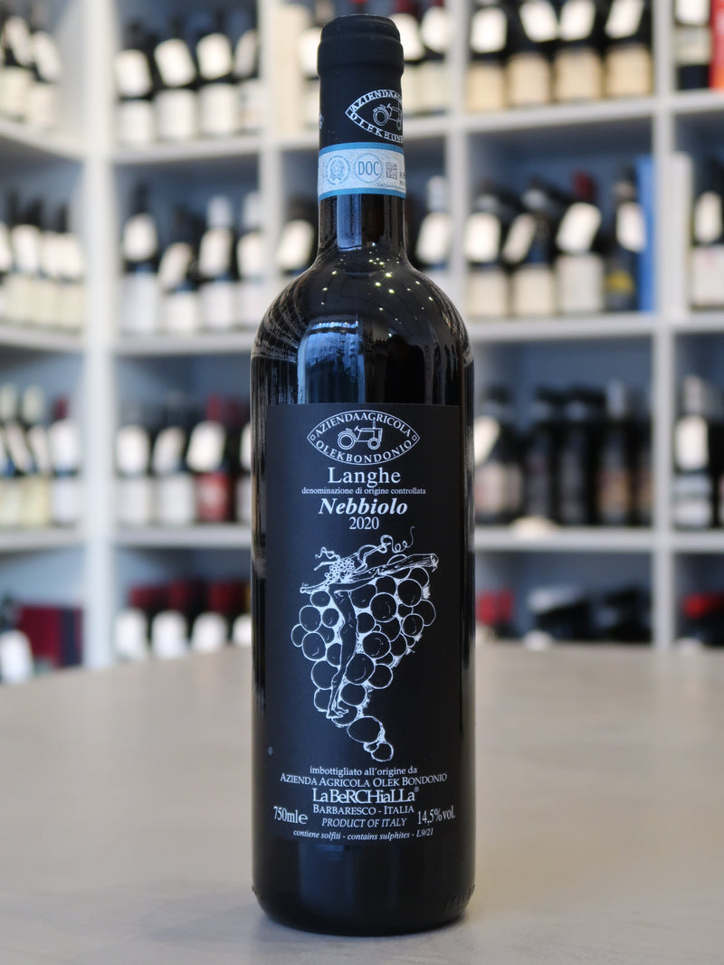 Olek Bondonio, Langhe Nebbiolo 2020
