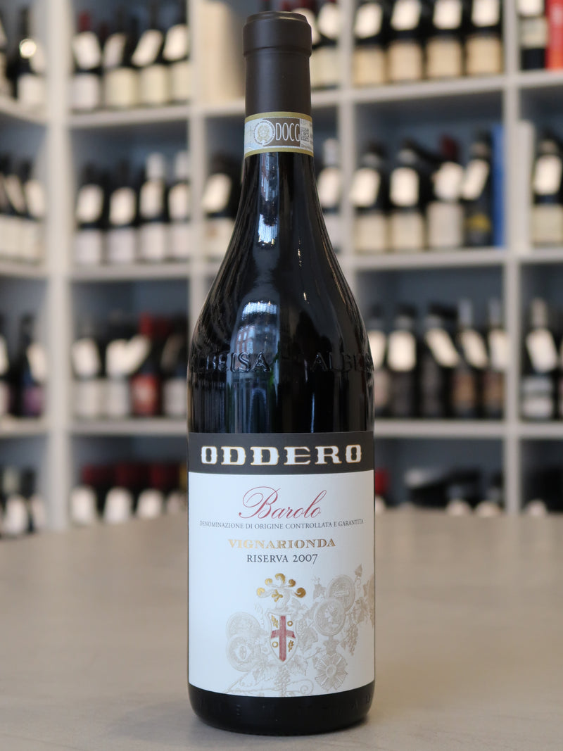 Oddero, Barolo Riserva, Vignarionda 2007